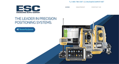 Desktop Screenshot of escsurvey.com